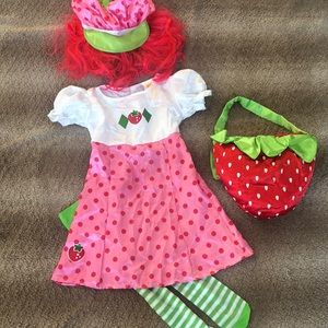 Girls Strawberry Shortcake Costume